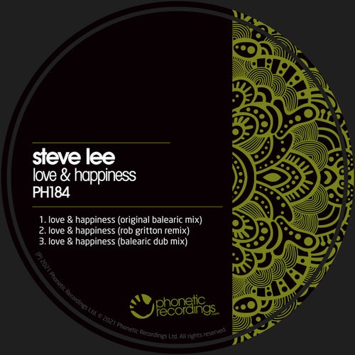 Steve Lee - Love & Happiness [PH184]